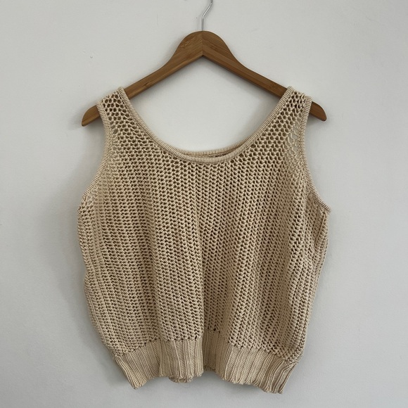 Misha And Puff Tops - Misha & Puff Knit Tank in String